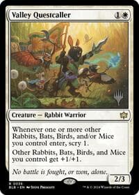 Valley Questcaller - Promo Pack: Bloomburrow - Magic: The Gathering card