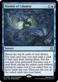 Portent of Calamity - Promo Pack: Bloomburrow - Magic: The Gathering card