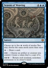 Season of Weaving - Promo Pack: Bloomburrow - Magic: The Gathering card