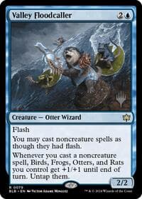 Valley Floodcaller - Promo Pack: Bloomburrow - Magic: The Gathering card