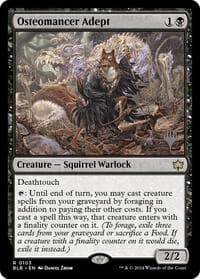 Osteomancer Adept - Promo Pack: Bloomburrow - Magic: The Gathering card