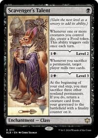 Scavenger's Talent - Promo Pack: Bloomburrow - Magic: The Gathering card