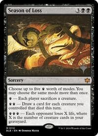 Season of Loss - Promo Pack: Bloomburrow - Magic: The Gathering card