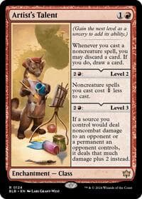 Artist's Talent - Promo Pack: Bloomburrow - Magic: The Gathering card
