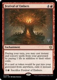 Festival of Embers - Promo Pack: Bloomburrow - Magic: The Gathering card