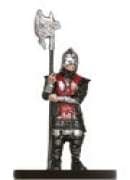 Human Town Guard - Lords of Madness - D & D Miniatures card