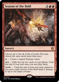 Season of the Bold - Promo Pack: Bloomburrow - Magic: The Gathering card