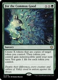 For the Common Good - Promo Pack: Bloomburrow - Magic: The Gathering card