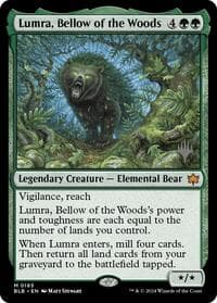 Lumra, Bellow of the Woods - Promo Pack: Bloomburrow - Magic: The Gathering card