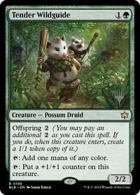 Tender Wildguide - Promo Pack: Bloomburrow - Magic: The Gathering card
