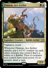 Finneas, Ace Archer - Promo Pack: Bloomburrow - Magic: The Gathering card