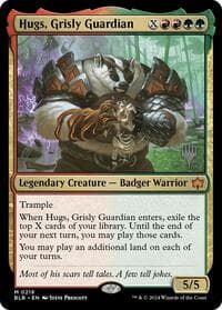 Hugs, Grisly Guardian - Promo Pack: Bloomburrow - Magic: The Gathering card