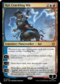 Ral, Crackling Wit - Promo Pack: Bloomburrow - Magic: The Gathering card