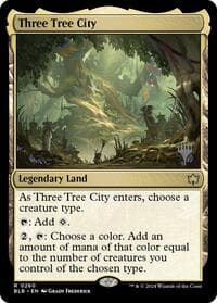 Three Tree City - Promo Pack: Bloomburrow - Magic: The Gathering card