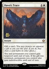 Dawn's Truce - Prerelease Cards - Magic: The Gathering card