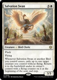 Salvation Swan - Prerelease Cards - Magic: The Gathering card
