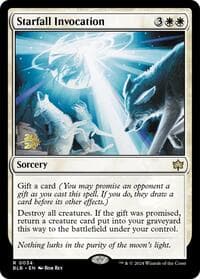 Starfall Invocation - Prerelease Cards - Magic: The Gathering card