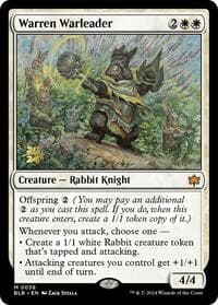 Warren Warleader - Prerelease Cards - Magic: The Gathering card