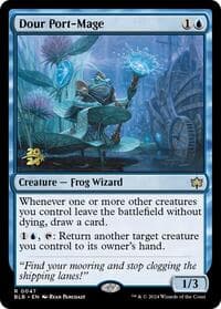 Dour Port-Mage - Prerelease Cards - Magic: The Gathering card