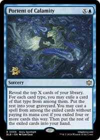 Portent of Calamity - Prerelease Cards - Magic: The Gathering card