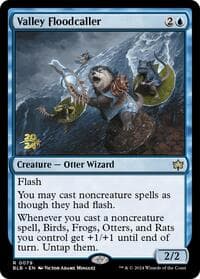 Valley Floodcaller - Prerelease Cards - Magic: The Gathering card