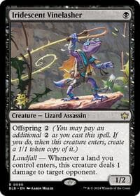 Iridescent Vinelasher - Prerelease Cards - Magic: The Gathering card