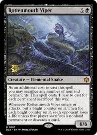 Rottenmouth Viper - Prerelease Cards - Magic: The Gathering card