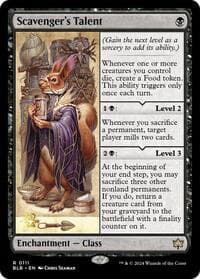 Scavenger's Talent - Prerelease Cards - Magic: The Gathering card