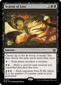 Season of Loss - Prerelease Cards - Magic: The Gathering card