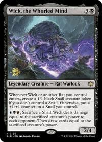 Wick, the Whorled Mind - Prerelease Cards - Magic: The Gathering card