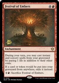 Festival of Embers - Prerelease Cards - Magic: The Gathering card