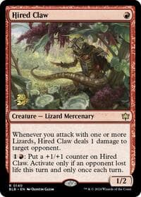 Hired Claw - Prerelease Cards - Magic: The Gathering card