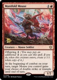 Manifold Mouse - Prerelease Cards - Magic: The Gathering card