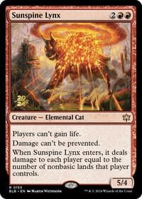 Sunspine Lynx - Prerelease Cards - Magic: The Gathering card