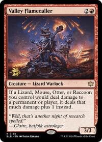 Valley Flamecaller - Prerelease Cards - Magic: The Gathering card