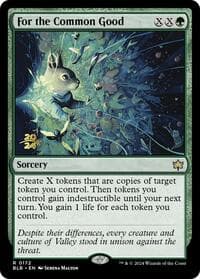 For the Common Good - Prerelease Cards - Magic: The Gathering card