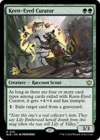 Keen-Eyed Curator - Prerelease Cards - Magic: The Gathering card