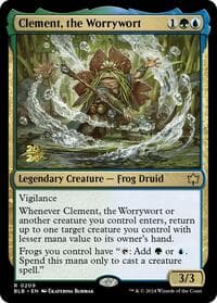 Clement, the Worrywort - Prerelease Cards - Magic: The Gathering card
