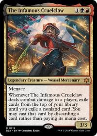 The Infamous Cruelclaw - Prerelease Cards - Magic: The Gathering card