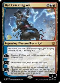 Ral, Crackling Wit - Prerelease Cards - Magic: The Gathering card