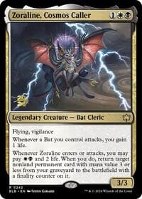 Zoraline, Cosmos Caller - Prerelease Cards - Magic: The Gathering card