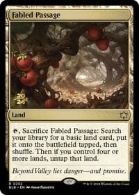 Fabled Passage - Prerelease Cards - Magic: The Gathering card