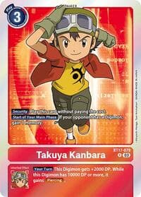 Takuya Kanbara - Secret Crisis - Digimon Card Game card
