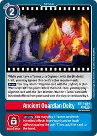 Ancient Guardian Deity - Secret Crisis - Digimon Card Game card