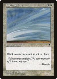 Light of Day - Tempest - Magic: The Gathering card