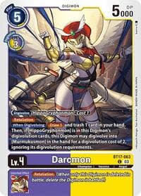 Darcmon - Secret Crisis - Digimon Card Game card