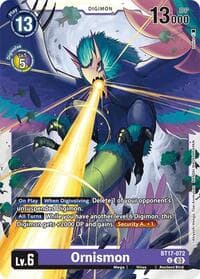 Ornismon - Secret Crisis - Digimon Card Game card