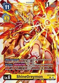 ShineGreymon - Secret Crisis - Digimon Card Game card