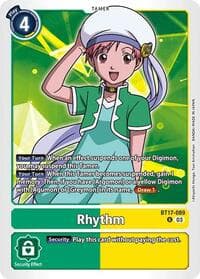 Rhythm - Secret Crisis - Digimon Card Game card