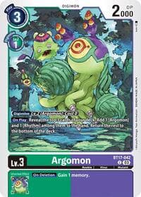 Argomon - BT17-042 - Secret Crisis - Digimon Card Game card